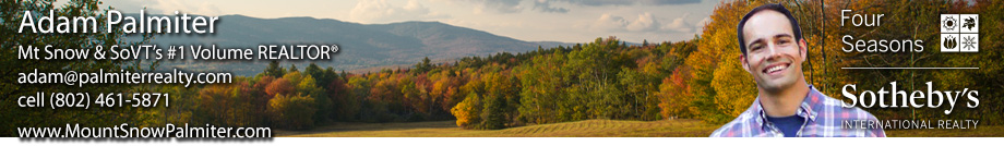 Mount Snow Real Estate Vermont - Adam Palmiter Realtor