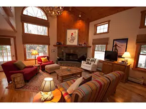 Greensprings interior Vermont townhome