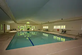 Kingswood exterior winter Vermont