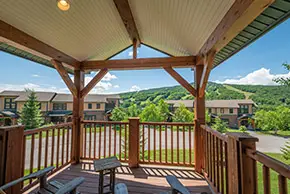 Outlook kitchen Mount Snow townhome