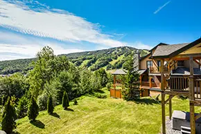 Outlook porch view Mount Snow Vermont