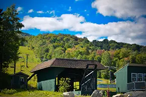 Seasons ski trail access Vermont