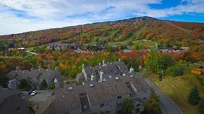 Snowtree living area Mount Snow Vermont